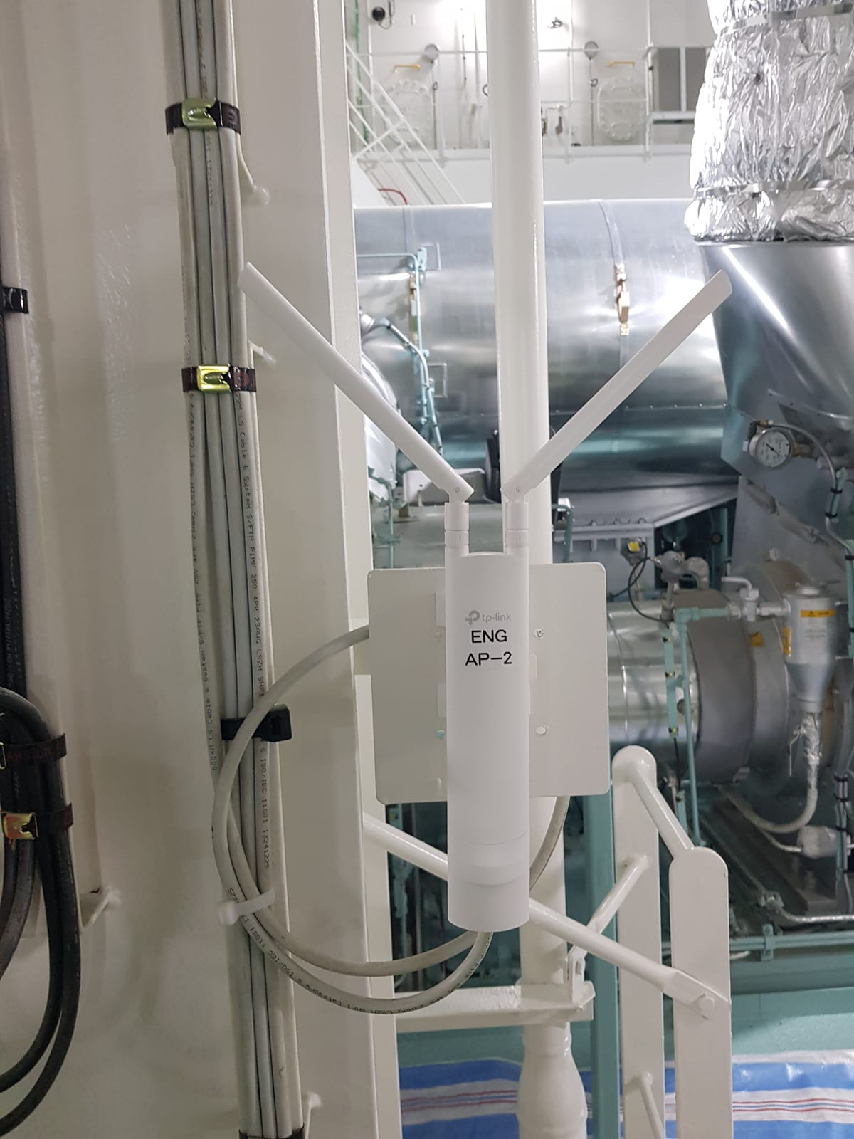 Onboard wireless AP installation
