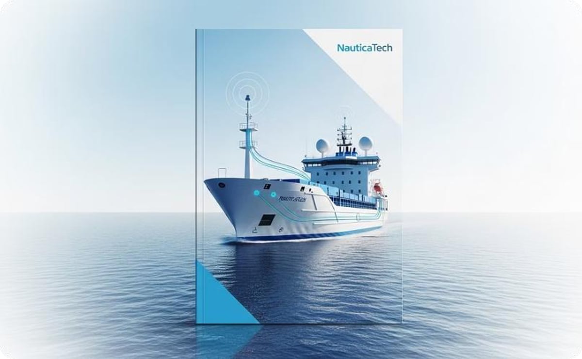 Vessel equipped with satellite communication